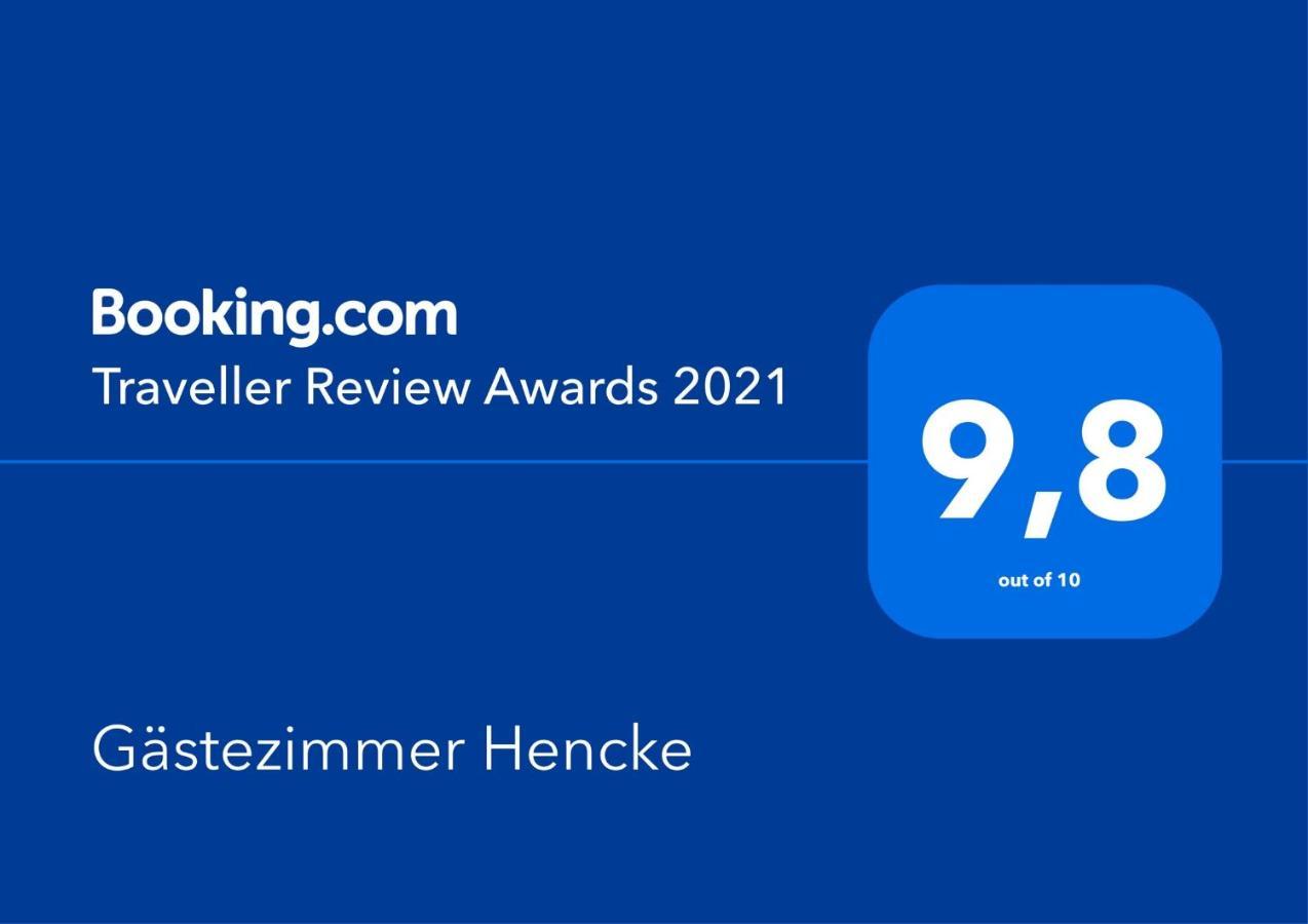 Gaestezimmer Hencke Apartment Echem Екстериор снимка